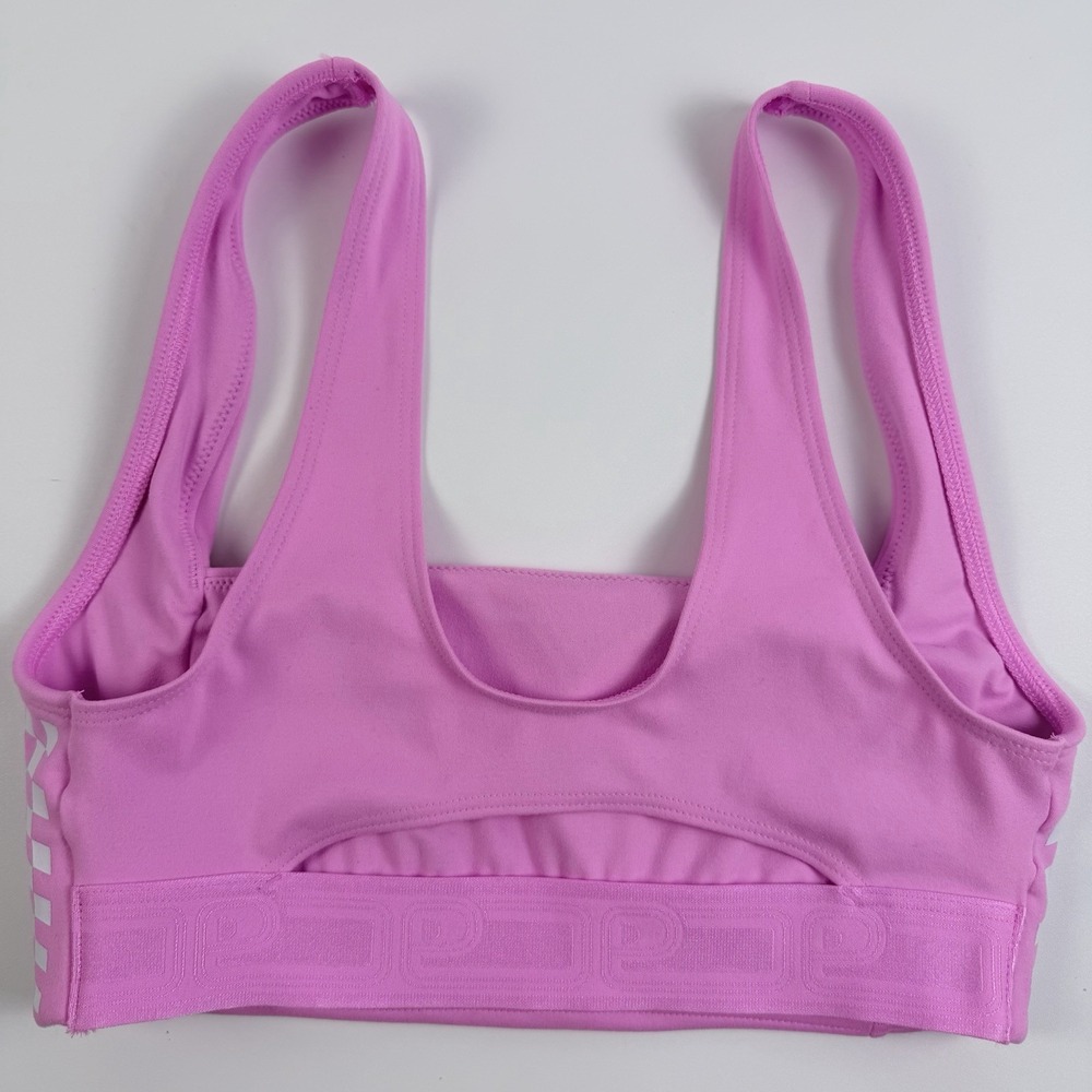 Victoria's Secret Pink Ultimate Sports Squareneck Bra Color Pink Racing S NWT - Picture 2 of 5